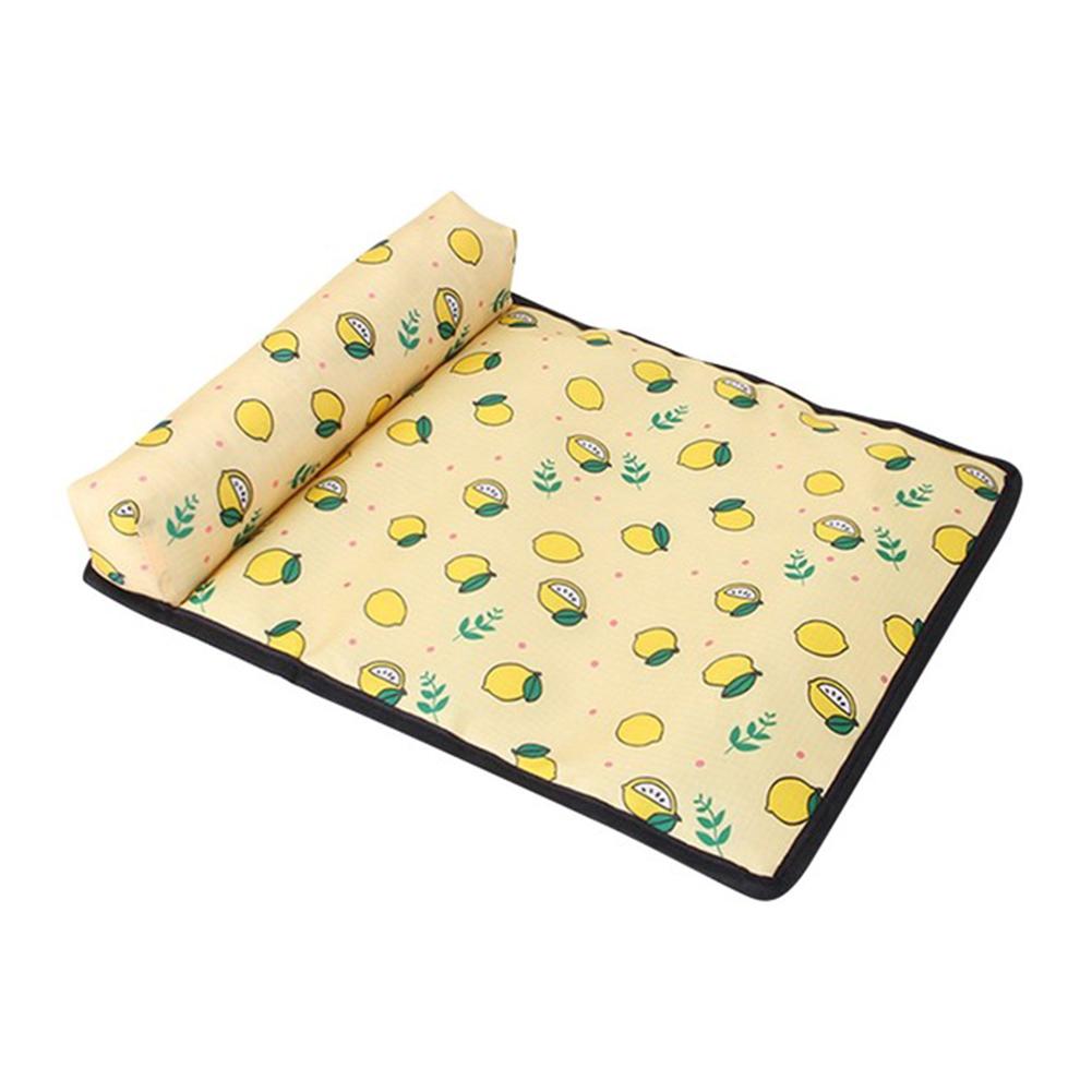 New Pet Cooling Mat Dog Pillow Pad Summer Dogs Cats Ice Silk Cooling Blanket Cushion Pet Sofa Kitten Puppy Supplies