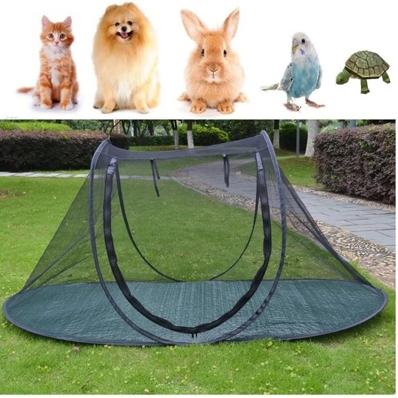 Dog Cage Can Be Folded To Store Outdoor Pet Tent Cat And Dog Travel Outdoor Pet Cage