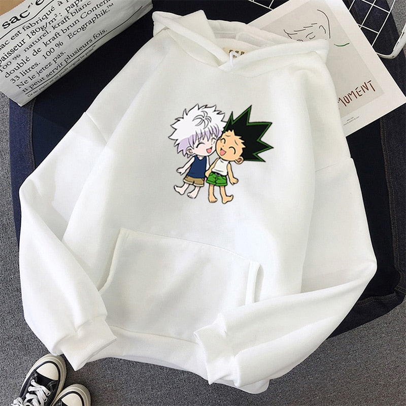 Japanese Hot Hunter x Hunter cartoon anime hoodie 2020 winter women Harajuku fashion pullovers long sleeve top sweatshirt women