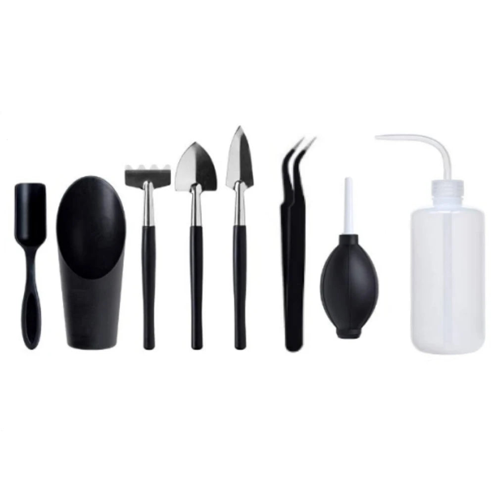 5/8/13pcs Garden Planter Kit Succulent Plants Tools Mini Garden Hand Tools Set Indoor Bonsai Miniature Transplant Seedling Tool