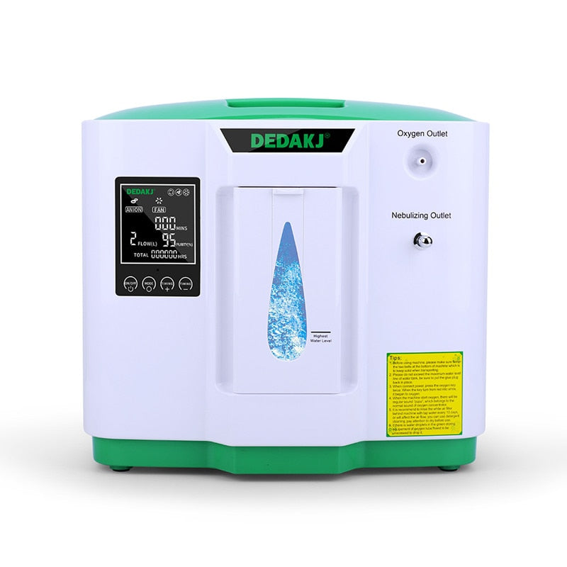 2023 New DEDAKJ DE-2SW 2-9L NEW Oxygen Generator Mechanism Oxygen Mechanism Oxygen Machine Atomizer English version 110V 220V