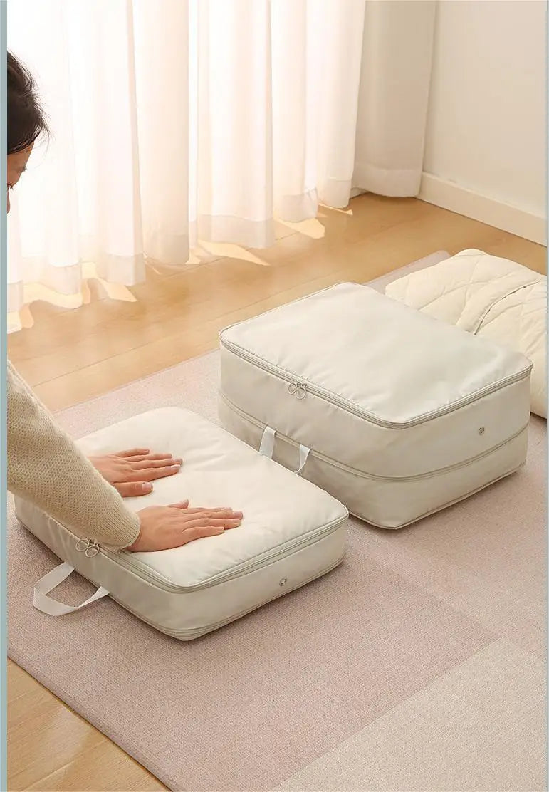 4PCS/set Compression Packing Clothes Down Jacket Cotton Quilt Storage Foldable Large Capacity Expansion Organizer Bag