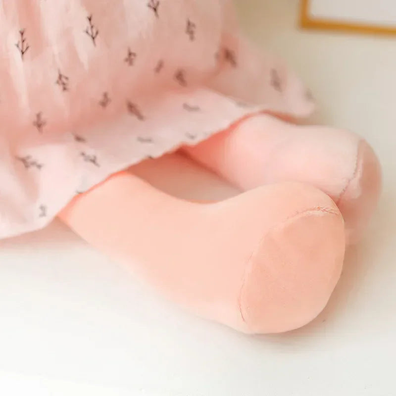 KAWASIMAYA Long Ear Rabbit Plush Toys Baby Sleep Comfort Dolls Stuffed Soft Animal Toys Lovely Rabbit for Children Girls 35CM