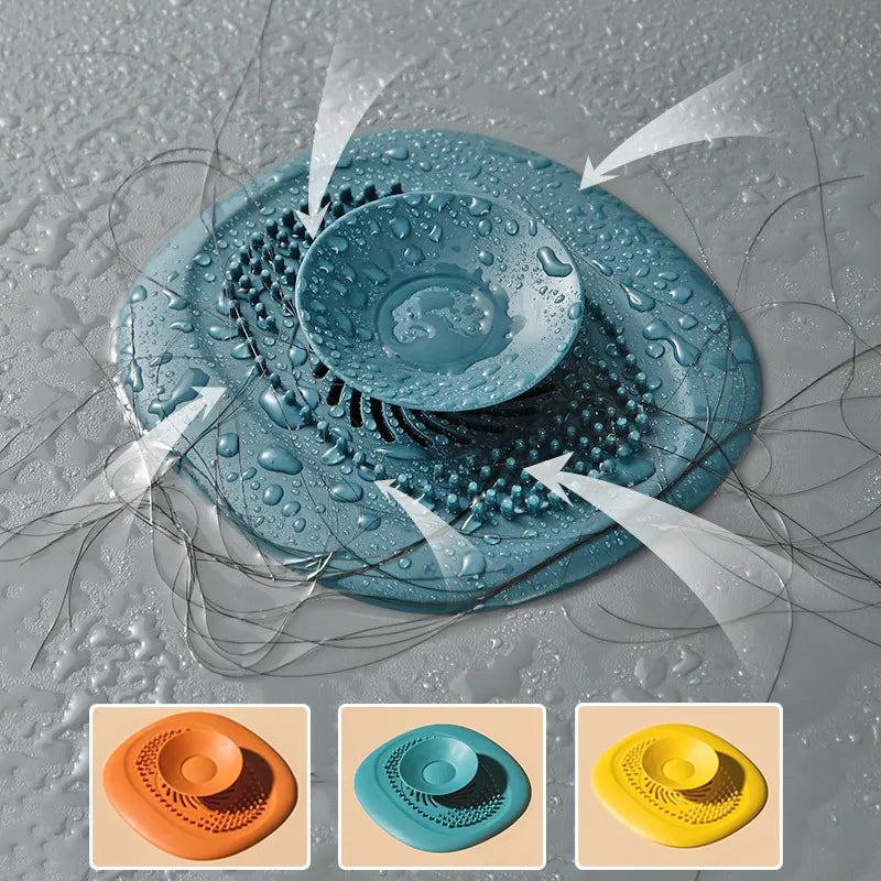 4/1 Pcs Bath sink strainer Drain Hair Catcher Bath Stopper Sink Strainer Filter Shower sink strainer plug Bathroom Accessories