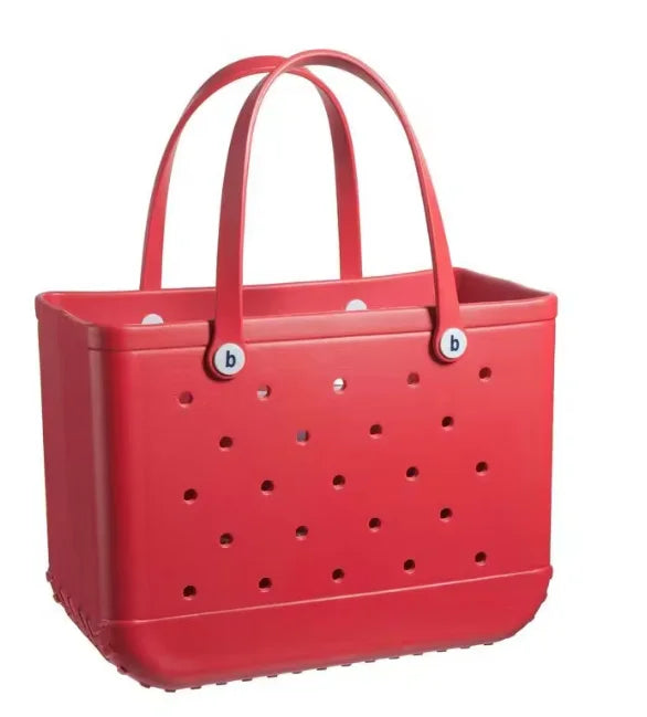 Beach Bag Women Shoulder Handbag BOGE EVA Fashion Waterproof Summer bogg bag Basket Mini Kid Shopping Shoulder Bag Toy Storage