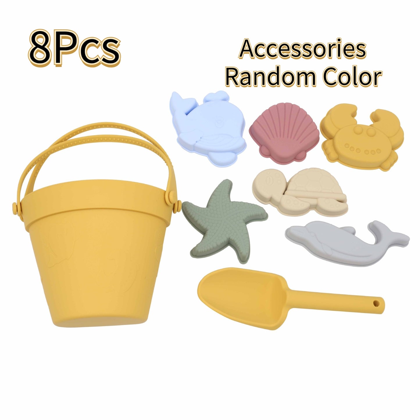 Summer Beach Toy for Kids Soft Silicone Sandbox Set Beach Game Toy for Send Children Beach Play Sand Water Play Tools beach cart