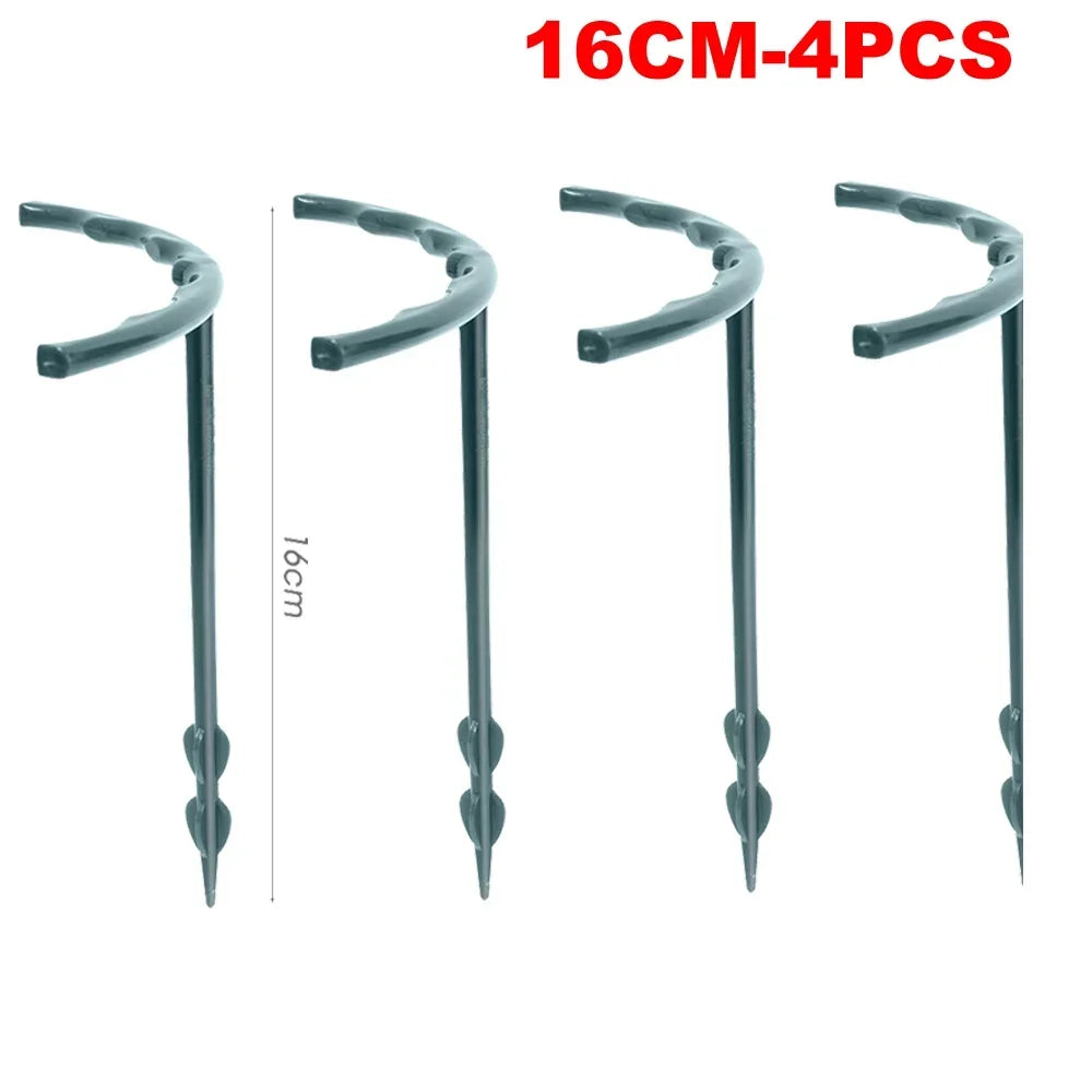 Plastic Plant Support Pile Stand Plant Support Pile for Flowers Greenhouses Arrangement Fixing Rod Holder Garden Tools