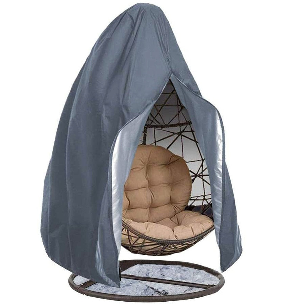 Hanging Egg Swing Chair Waterproof Dustproof Protective Cover Furniture Cover Waterproof Outdoor Garden Outdoor Protection Cover