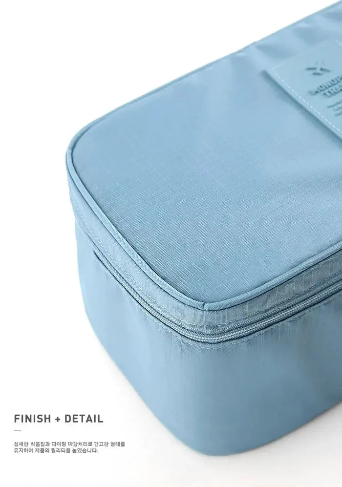 Portable Travel Storage Bag Multi-function Bra Underwear Organizer Bags Toiletry Cosmetic Case for Outdoor Travel