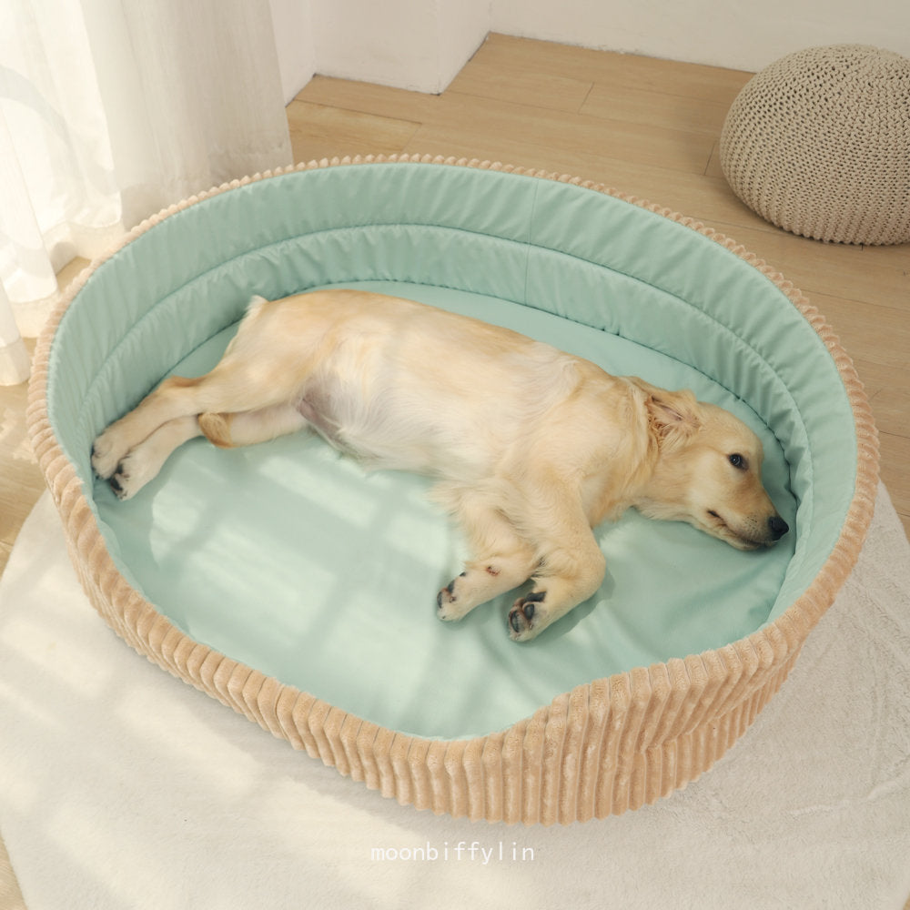 Double Sided Dog Bed Big Size Extra Large Dogs House Sofa Kennel Soft Fleece Pet Dog Cat Warm Bed S-L pet accessories