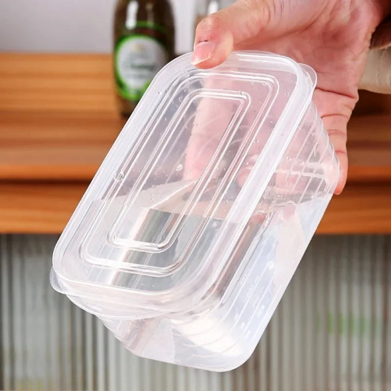 1/2/5pcs Refrigerator Storage Box Fridge Organizer Fresh Vegetable Fruit Storage Container Food Crisper Box Kitchen Organizer