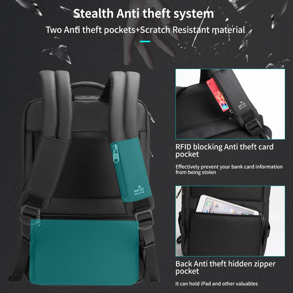 Anti theft 15.6inch Laptop Waterproof Travel Backpack