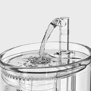 NPET Cat Water Fountain WF050TP 1.5L Automatic Pet Drinking Fountain with Replacement Faucet Kit