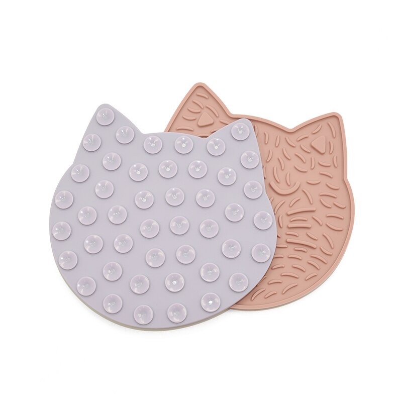 WOLIFE Silicone licking pad Pet Dog Lick Pad Bath Peanut Butter Slow Eating Licking Feeder Cats Lickmat Feeding Dog Lick Mat