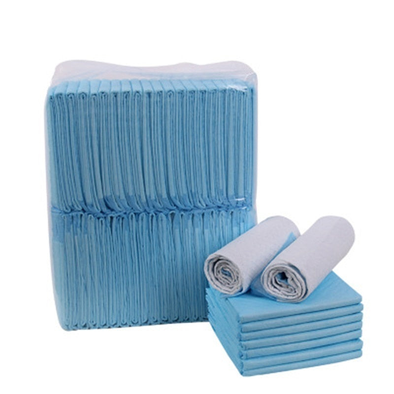 50/100pcs Dog Training Pee Pads Super Absorbent Pet Diaper Disposable Healthy Clean Nappy Mat for Pets Dairy Diaper Supplies