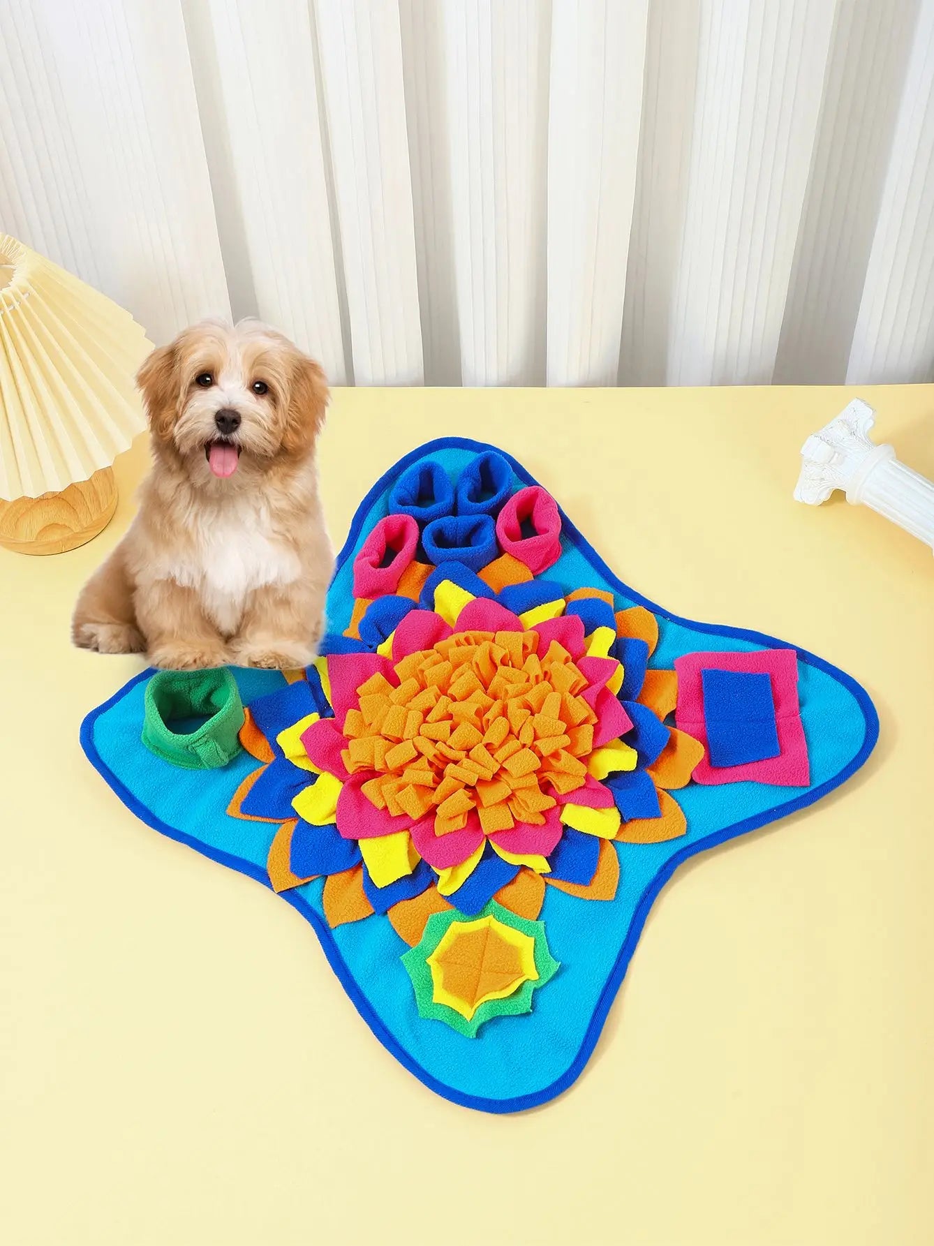 Good quality Pet Snuffle Mat for Dogs,Interactive Feed Puzzle for Boredom Comfort and softness