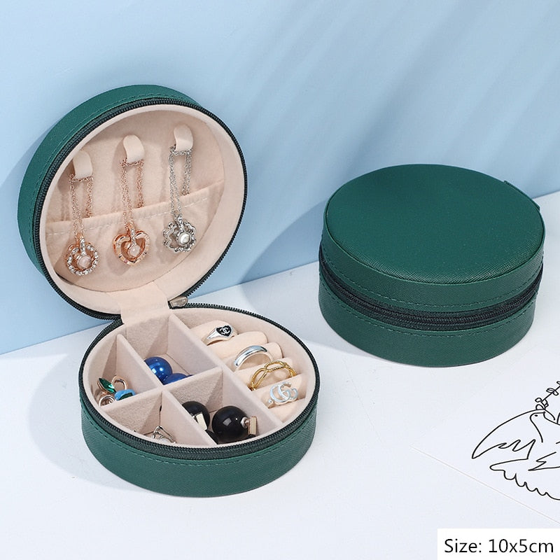 Caja organizadora de joyería para mujer, estuche de almacenamiento de maquillaje, joyería a granel, regalos para invitados de boda, suministros de accesorios para mamá, venta al por mayor