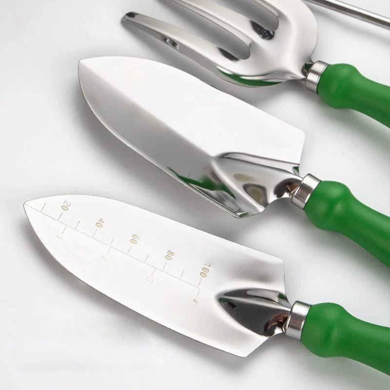 Pruning Shears Scissors Garden Tool Set Duty Aluminum Weeder Gardening Hand Tools Kit Transplanter Ergonomic Handle