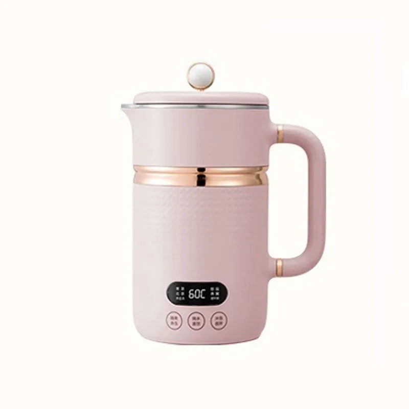 110V/220V Electric Kettle Thermal Stew Porridge Cooker Cup Soup Milk Heater Automatic Self Stirring Magnetic Mug Mixer Blender