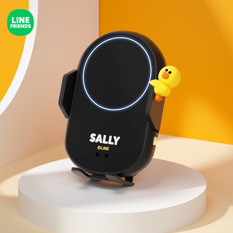 Sanrio Car Phone Holder Hello Kittys Accessories Kawaii Anime Car Wireless Charger Navigation Support Bracket Toys Girls Gift