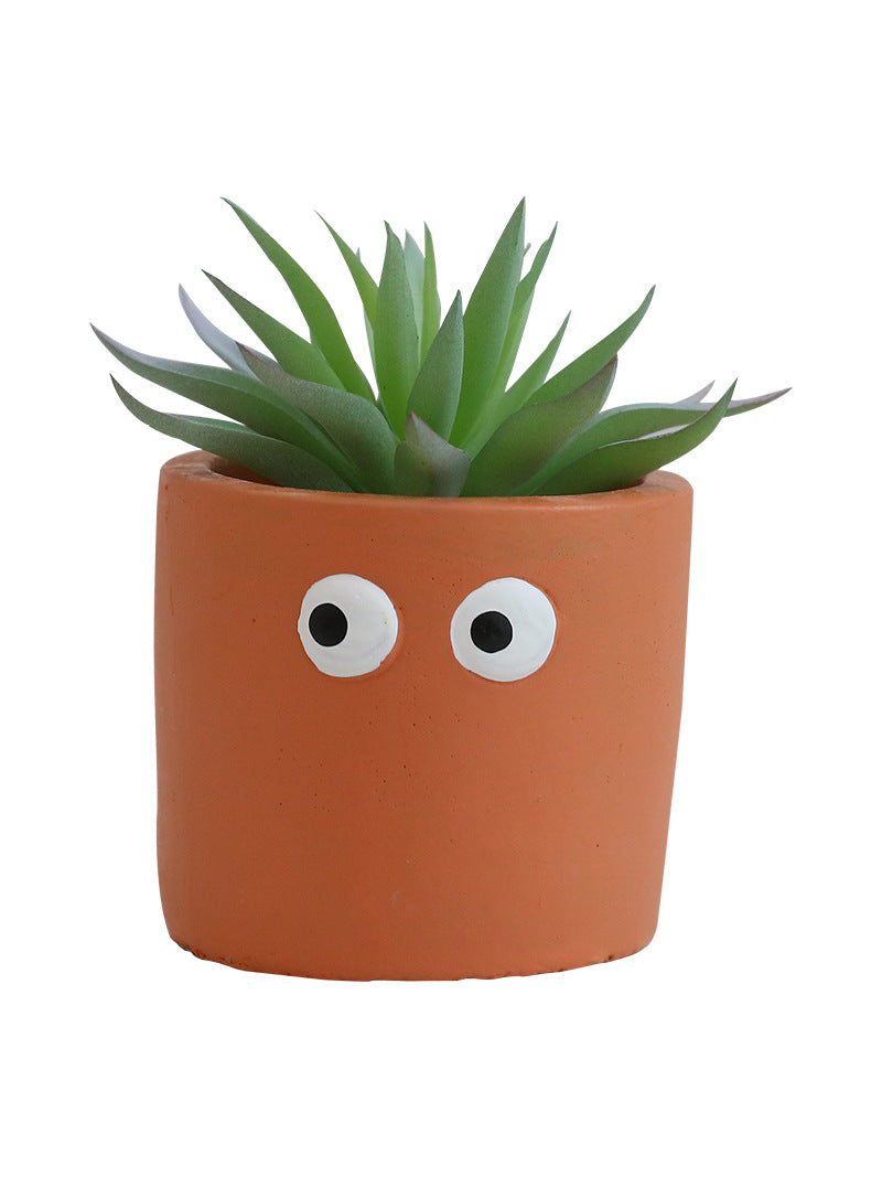 Ins Nordic Succulent Plants Pot Indoor Fake Flower Ornaments