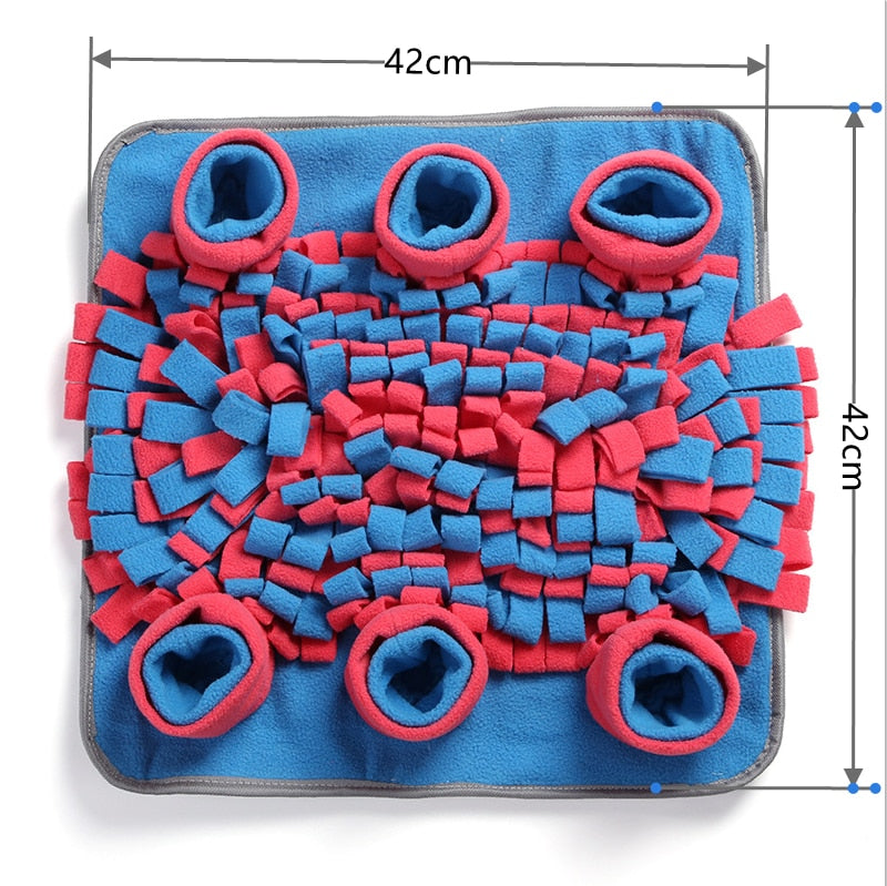 Dogs Snuffle Mat Pet Leak Food Anti Choking Mat Cat Dog Training Blanket Nose Work Toy Pet Slowing Feeding Intelligence Mat