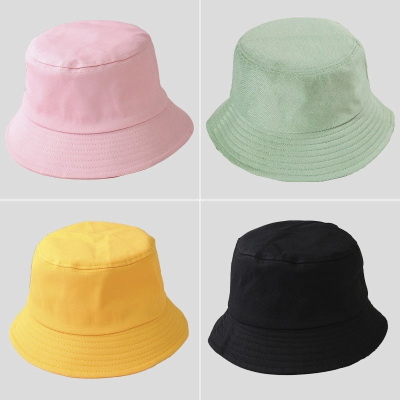 Women Hat Solid Artificial Fur Warm Female Cap Faux Fur Winter Bucket Hat for Women Outdoor Sunscreen Sun Hat Panama Lady Cap