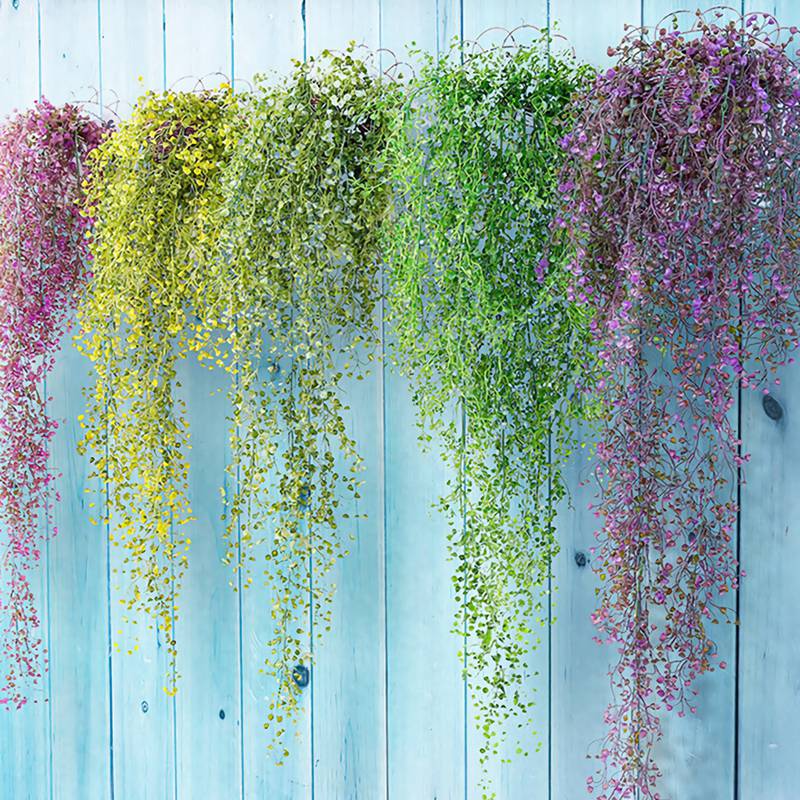 80cm 1PCS Artificial Fake Silk Flower Vine Garden Decor