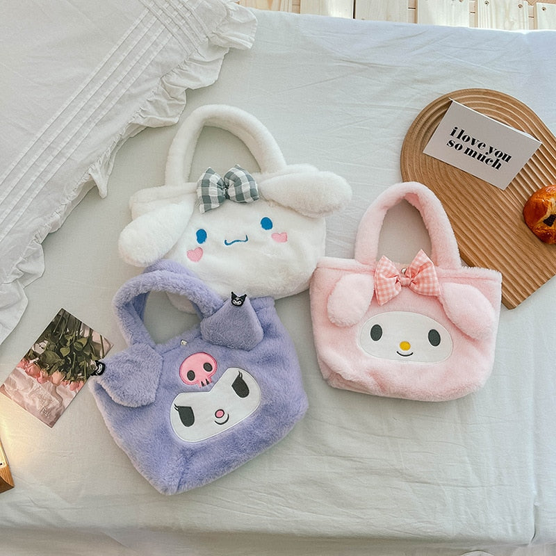 Kawaii Hello Kitty Sanrio Plush Bag