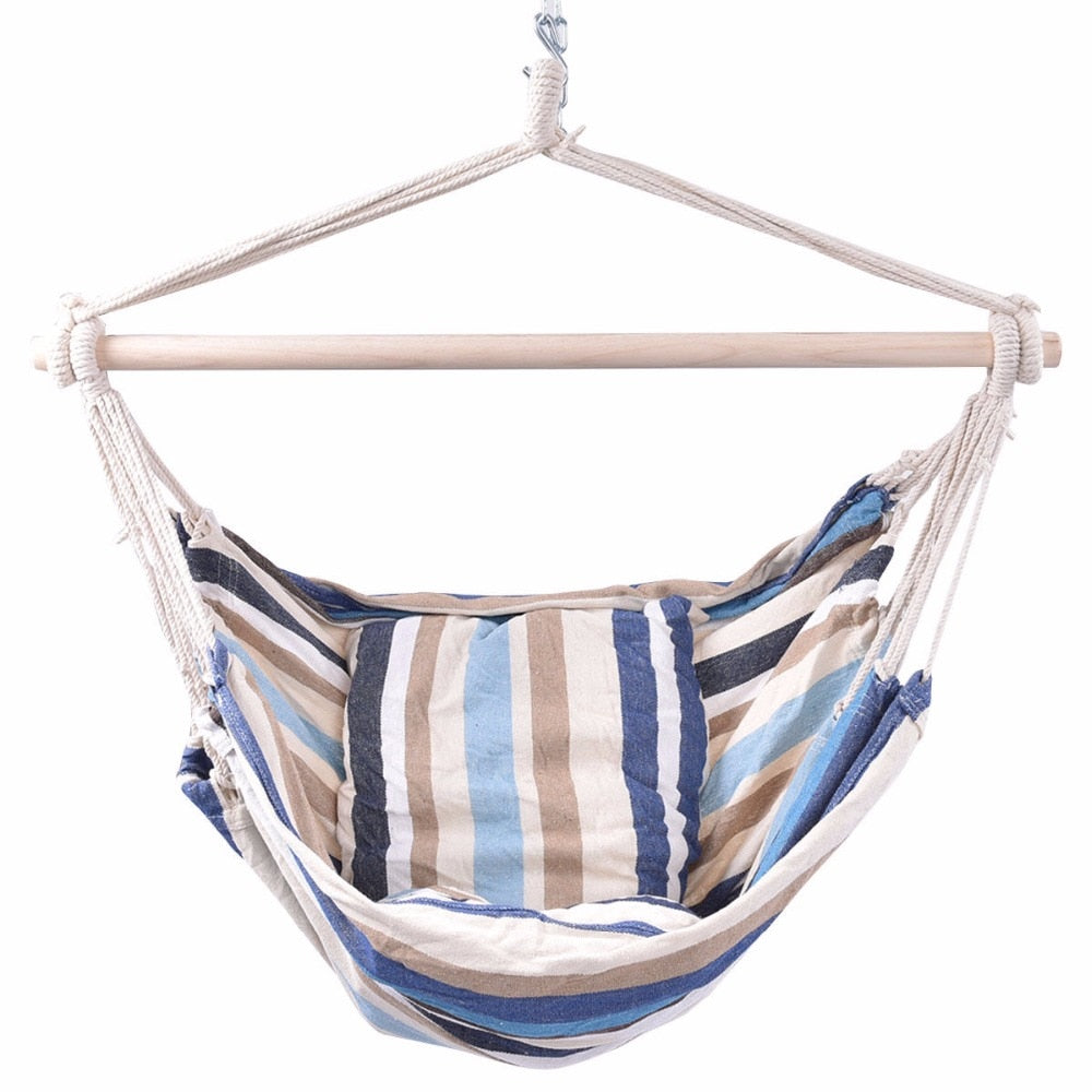 Goplus Garden Patio Porch - Swing Chair Seat Hammock Swinging Wood - Outdoor Indoor S