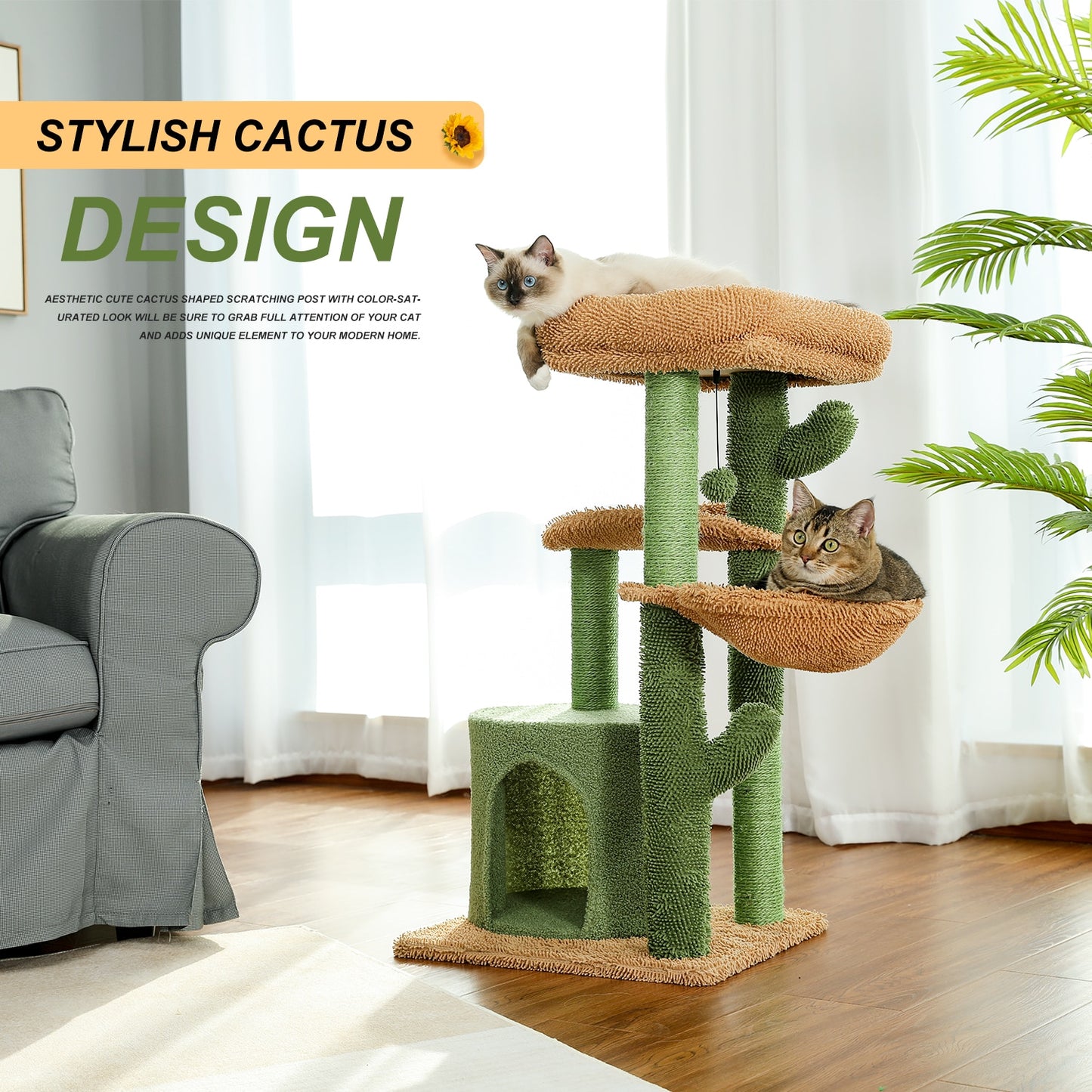 Cat Tree Tower Scratching Post
