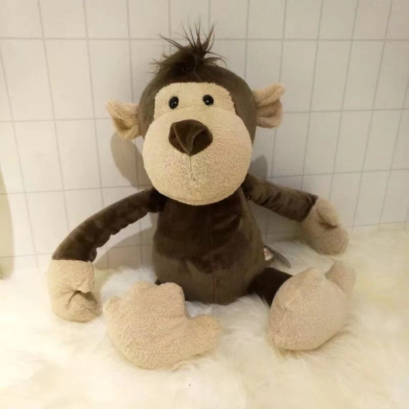 Forest Brothers Doll Lion Tiger Elephant Giraffe Dog Plush Stuffed Toy
