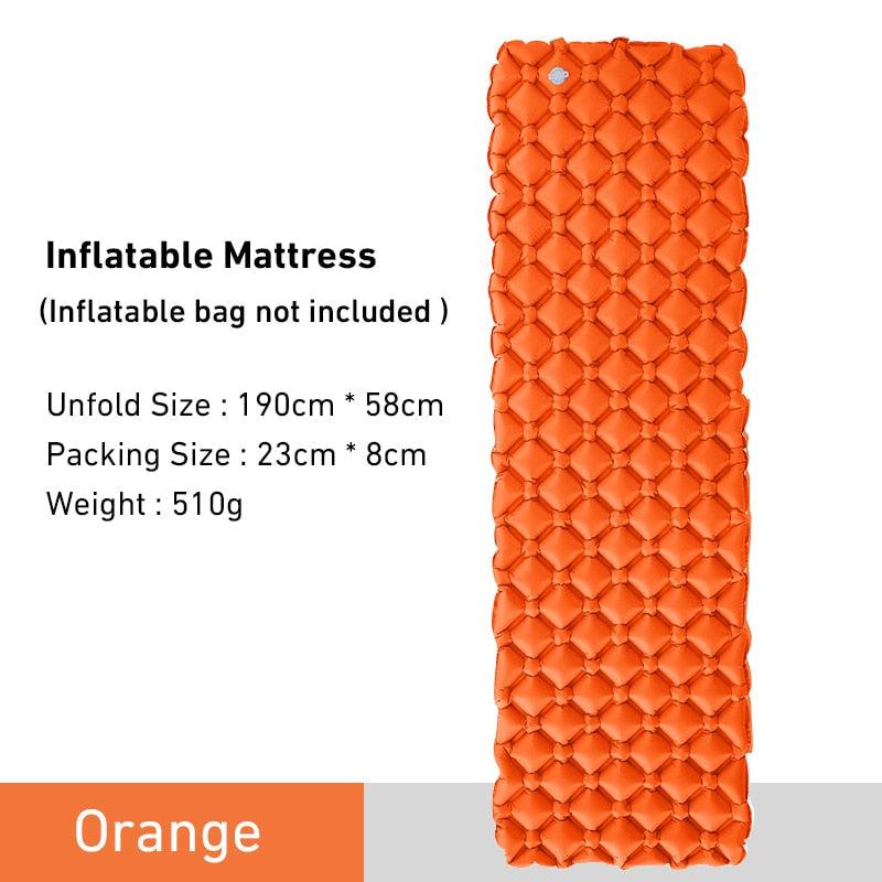 Outdoor Sleeping Pad - Camping Inflatable Mattress