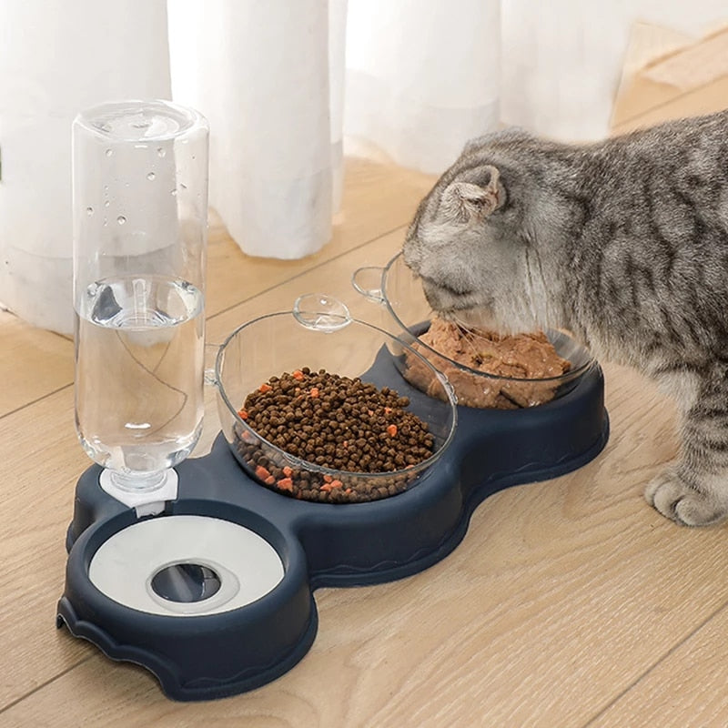 Non-Slip Double Cat Bowl Dog Bowl With Stand Pet Feeding Cat Water Bowl For Cats Pet Food Bowls For Dogs Feeder Product Supplies