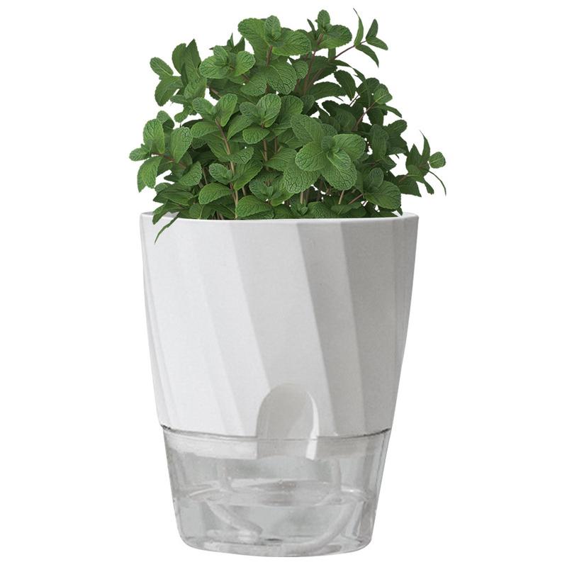 Self Watering Flower Pot Indoor Plant Pots Pots For Indoor Plants Wicking Pots Modern Decorative Planter Pot For House Plants