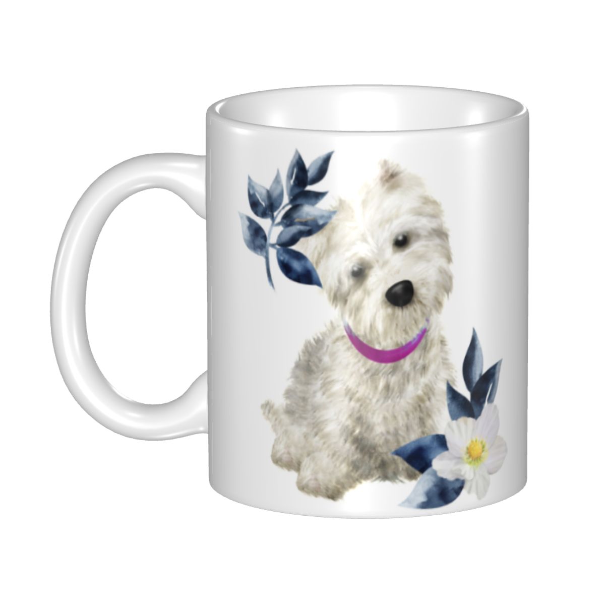 Cute Beagle Dog Lazy Coffee Mugs DIY Personalized Pet Lover Ceramic Mug Creative Present Outdoor Work Camping Cups