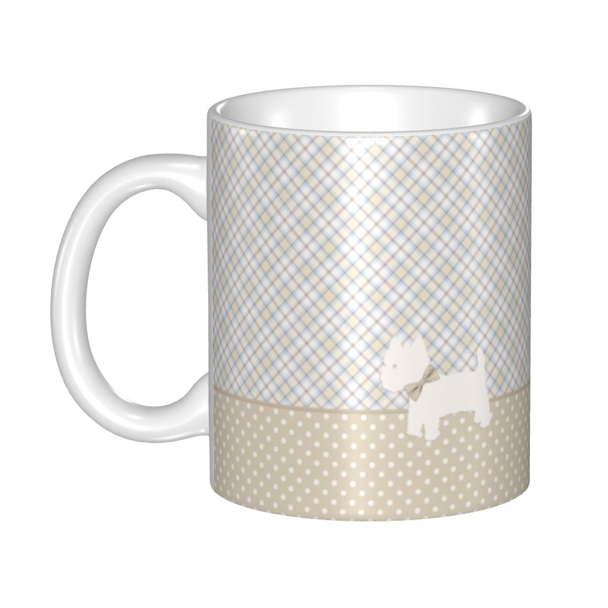 Cute Beagle Dog Lazy Coffee Mugs DIY Personalized Pet Lover Ceramic Mug Creative Present Outdoor Work Camping Cups