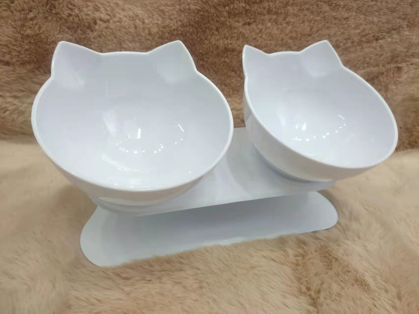 Non-Slip Double Cat Bowl Dog Bowl With Stand Pet Feeding Cat Water Bowl For Cats Pet Food Bowls For Dogs Feeder Product Supplies