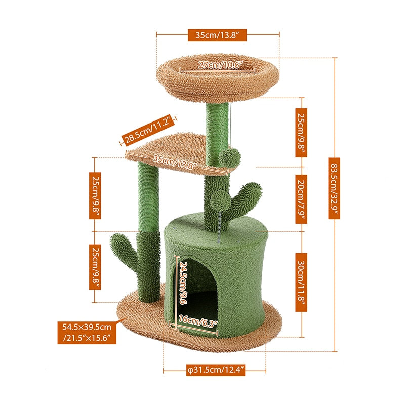 Cat Tree Tower Scratching Post