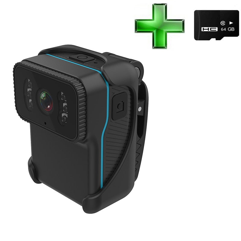CS02 1080P HD Portable body Action Camera WiFi DV Camcorder Loop Recording Support TF Card Night Vision Cam MP4 Video