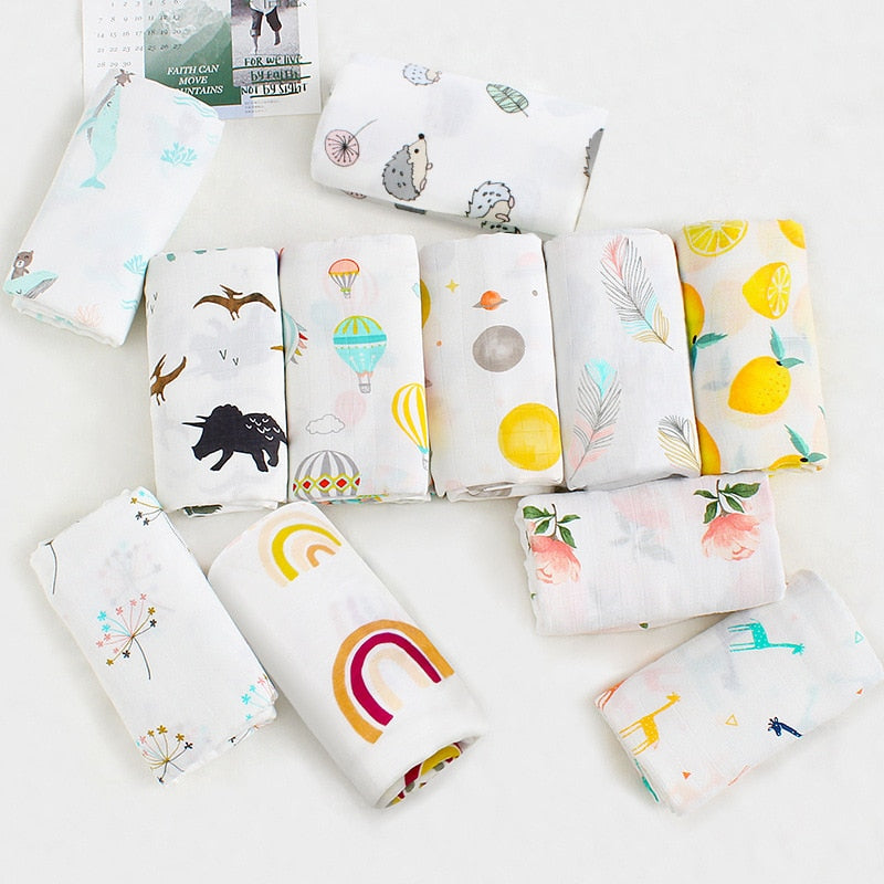 Cotton Swaddle Blankets