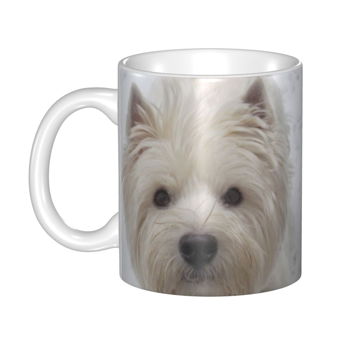 Cute Beagle Dog Lazy Coffee Mugs DIY Personalized Pet Lover Ceramic Mug Creative Present Outdoor Work Camping Cups
