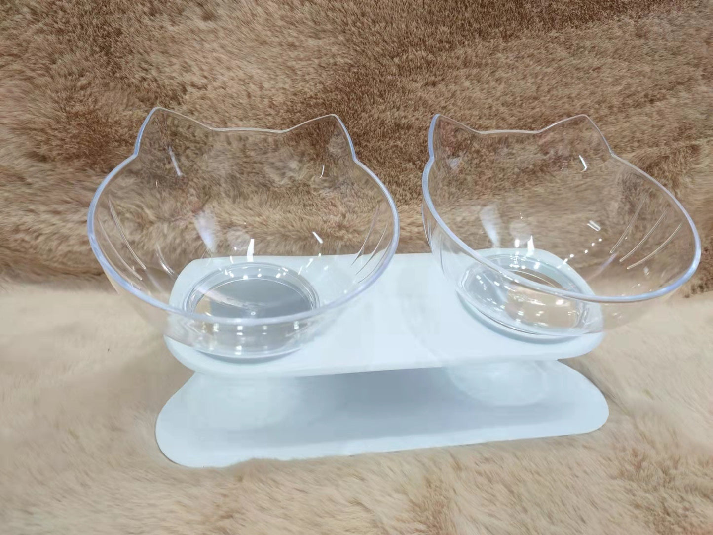 Non-Slip Double Cat Bowl Dog Bowl With Stand Pet Feeding Cat Water Bowl For Cats Pet Food Bowls For Dogs Feeder Product Supplies