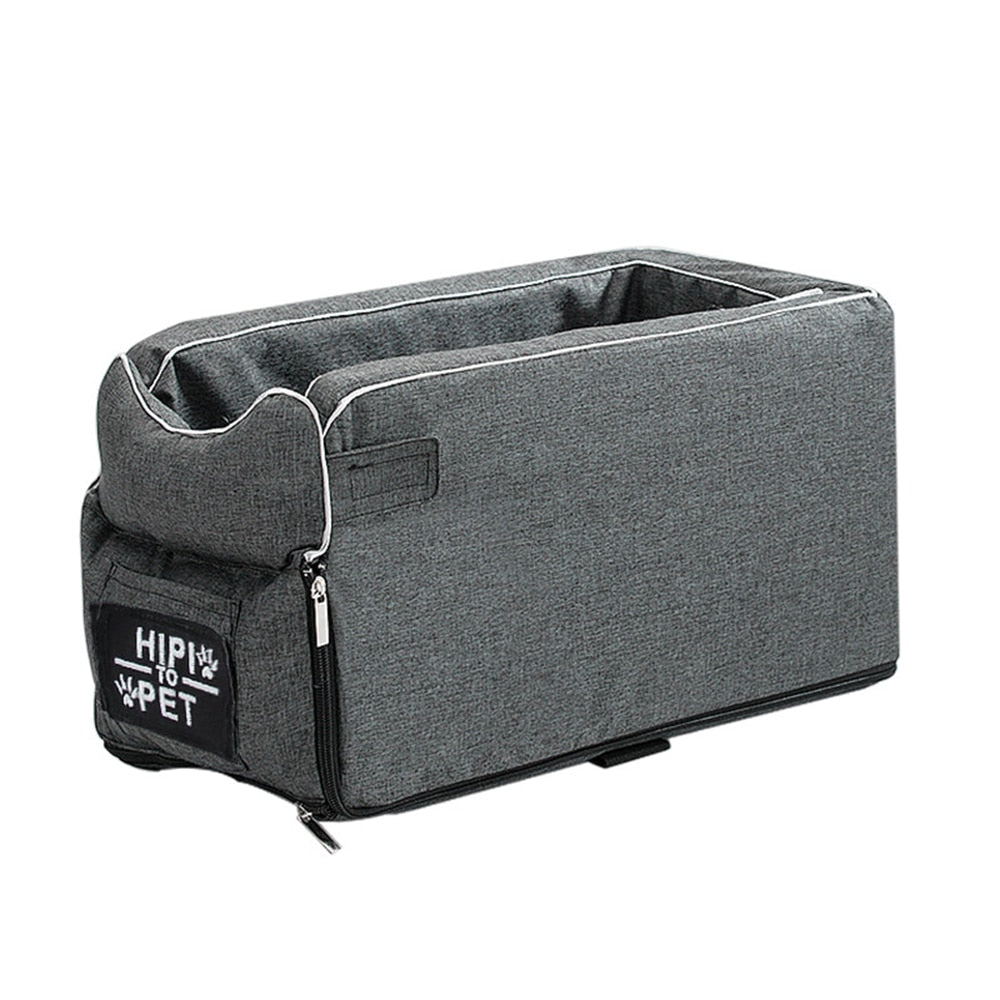 Puppy Cat Bed for Car Portable Dog Bed Travel Dog Carrier Protector for Samll Dogs Safety Car Central Control Pet Seat Chihuahua