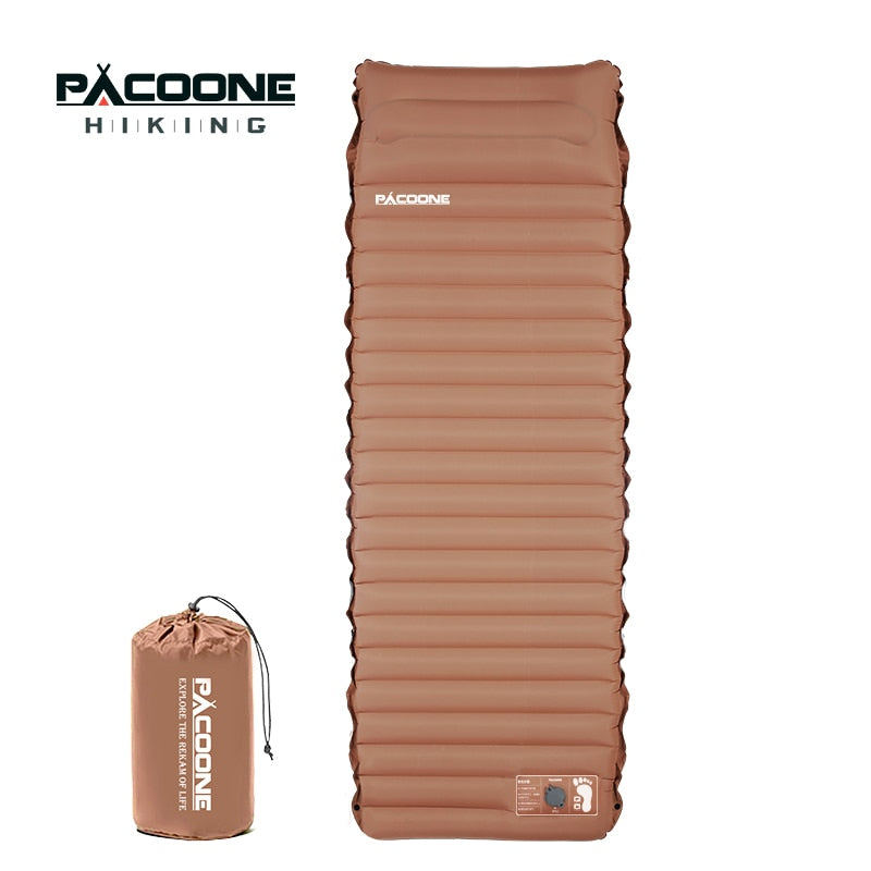 Ultralight Self-inflating Air Mattress - Bed Beach Picnic Mat - Camping Tent Air Cushion