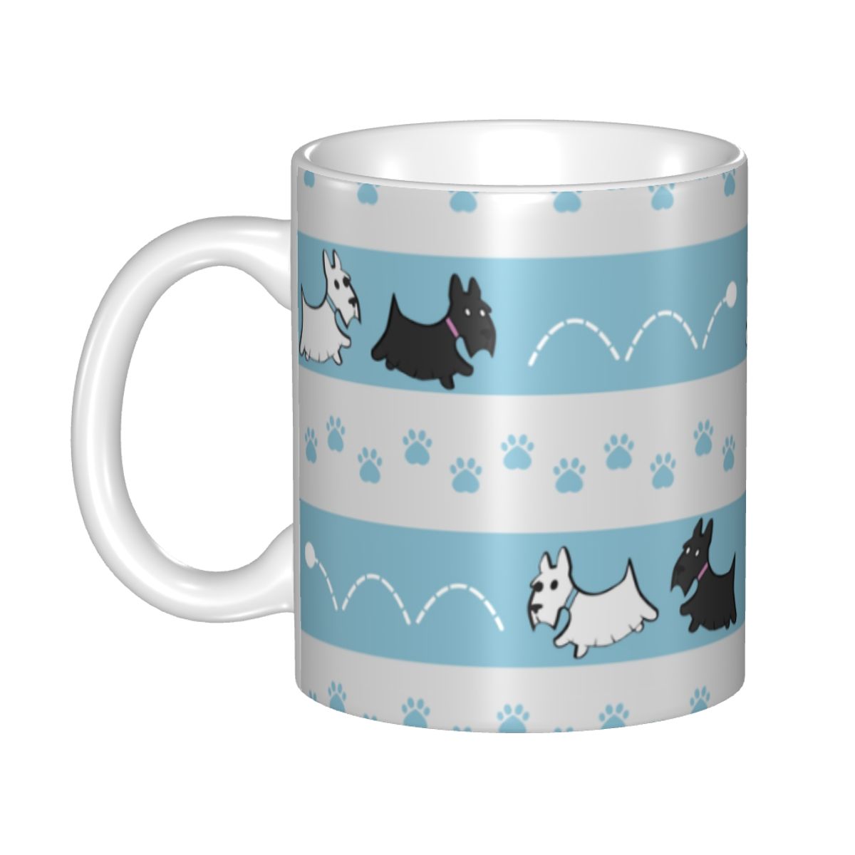 Cute Beagle Dog Lazy Coffee Mugs DIY Personalized Pet Lover Ceramic Mug Creative Present Outdoor Work Camping Cups