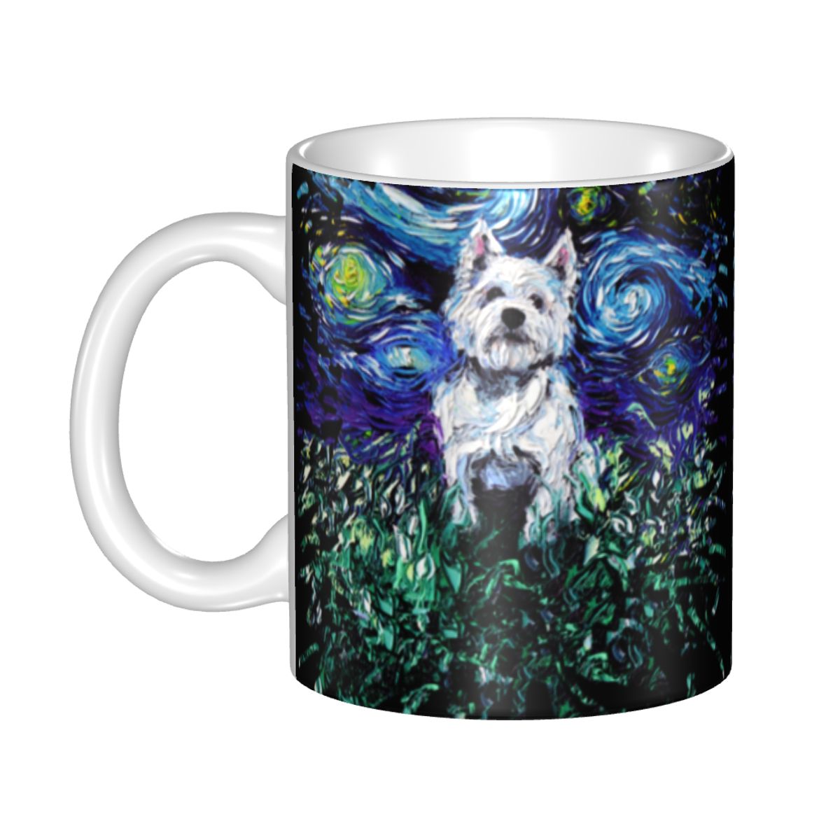 Cute Beagle Dog Lazy Coffee Mugs DIY Personalized Pet Lover Ceramic Mug Creative Present Outdoor Work Camping Cups