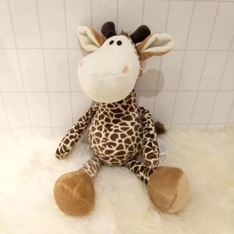 Forest Brothers Doll Lion Tiger Elephant Giraffe Dog Plush Stuffed Toy