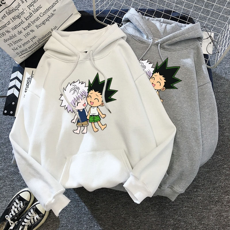 Japanese Hot Hunter x Hunter cartoon anime hoodie 2020 winter women Harajuku fashion pullovers long sleeve top sweatshirt women
