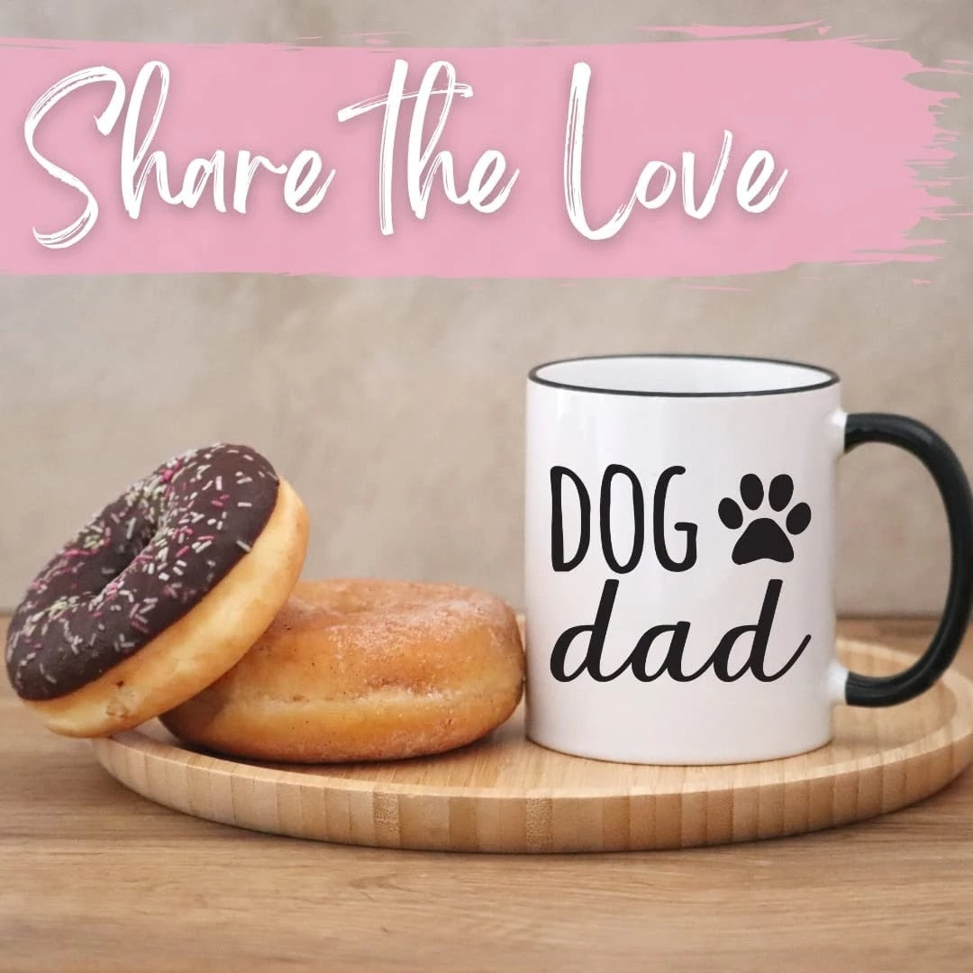 Dog Mom Coffee Mugs Gifts for Dog Dad Drinkware Doggy Lover Coffeeware Home Decor Mommy Women Pet Cups Mother's Day Mugen